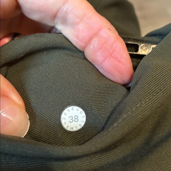 Lululemon Men’s ABC Pant Army Green Size 38 Stretch 5 Pocket Comfort - Picture 9 of 11